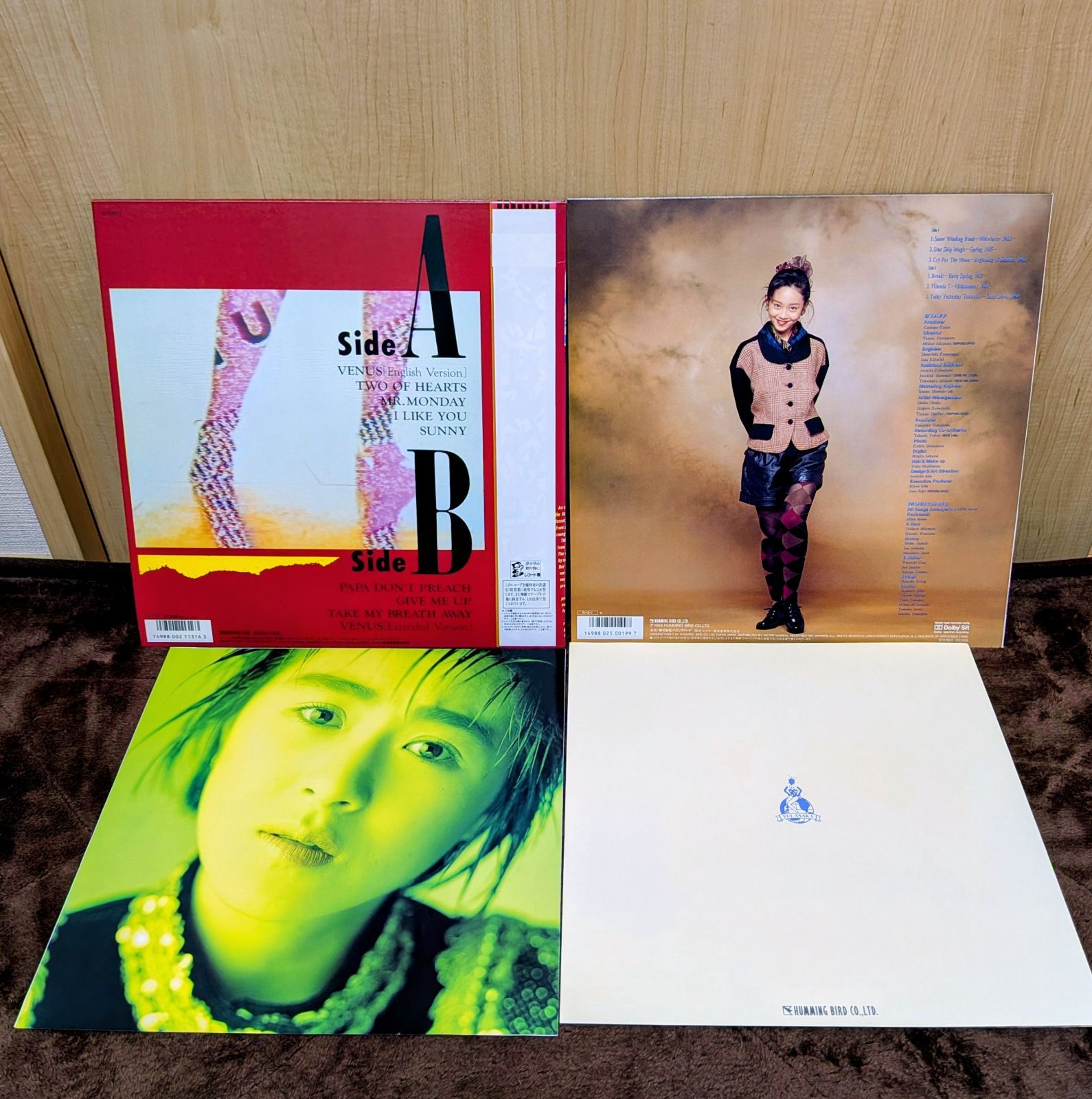 邦楽女性アイドルLPレコード10枚セット／中森明菜、浅香唯、荻野目洋子 