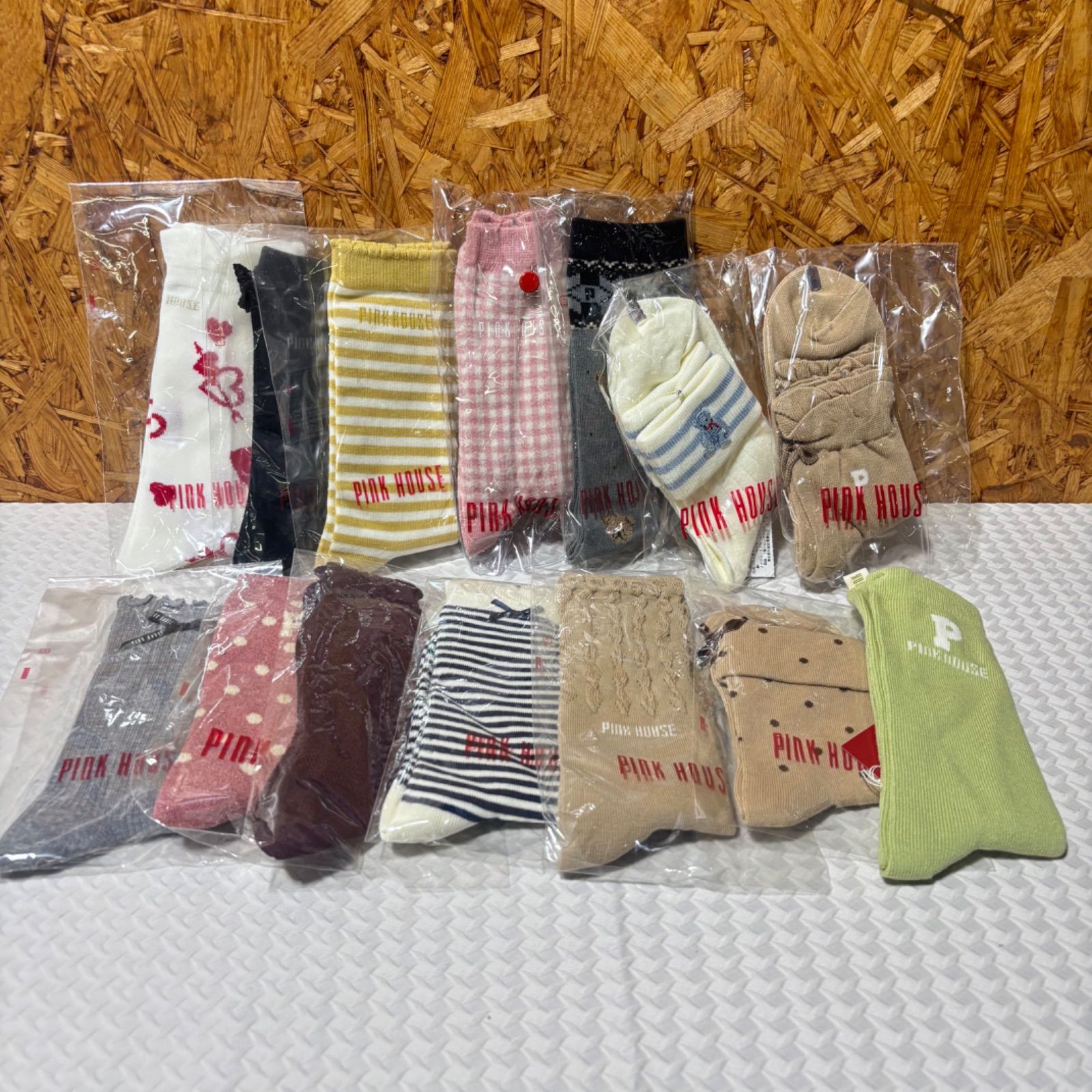未使用 PINK HOUSE ピンク ハウス 靴下 14足 セット - メルカリ