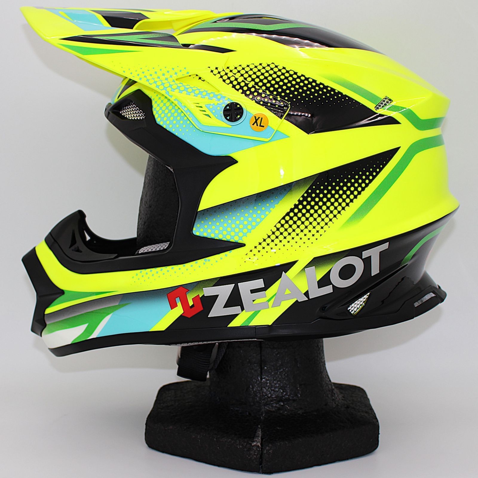 ZEALOT マッドジャンパー2 GRAPHIC FLUO YELLOW/BLK-GREEN XLサイズ 