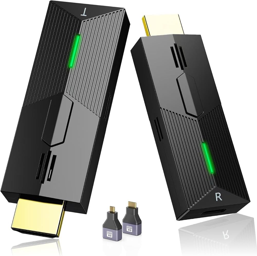2026最新】ワイヤレスHDMI 送受信機 HDMI無線 30m無線伝送 1080P解像度 サポート2.4G/5G WIFI&設定不要 低遅延 無線化 便携型 無線接続 音画同期 TV/PC/MAC/Laptop対応[日本技適認証取得]