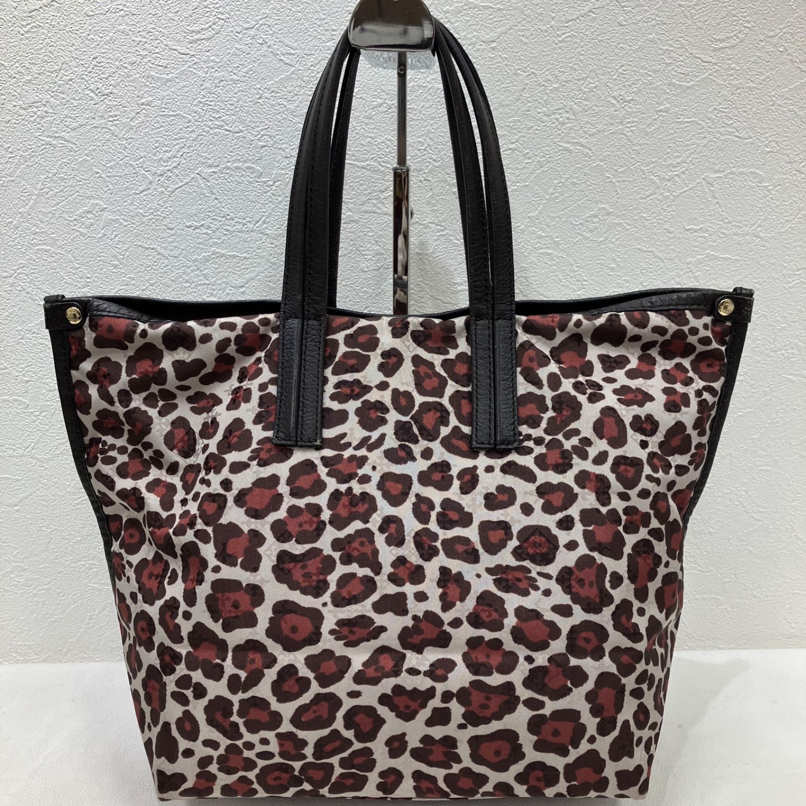 2136 russet ラシット ハンドバッグ レオパード ヒョウ柄 モノグラム 