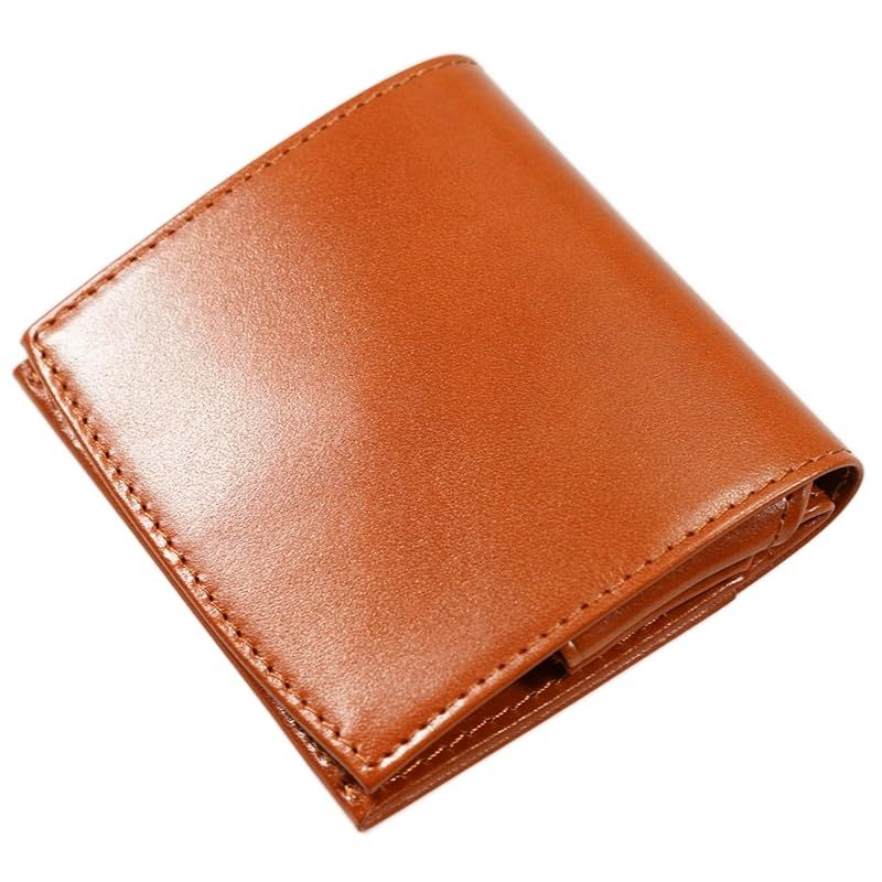 財布 メンズ 二つ折り 栃木レザー 極小 薄型 ミニ財布 小さ コンパクト
