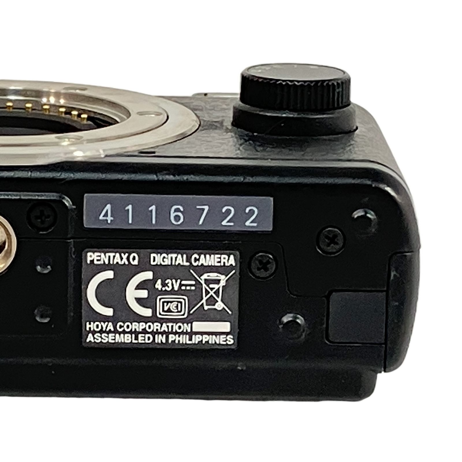 PENTAX ペンタックス Q デジタル ミラーレス一眼 カメラ SMC 1:1.9 8.5