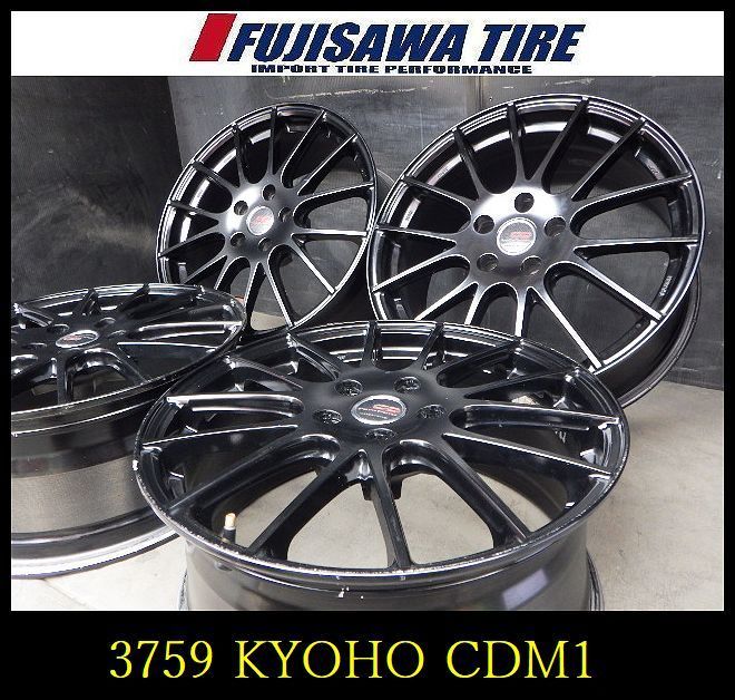 【3759】B送料無料▲KYOHO Cretive Direction CDM1▲18x8.0J 5穴 114.3 +42▲4本 26102558