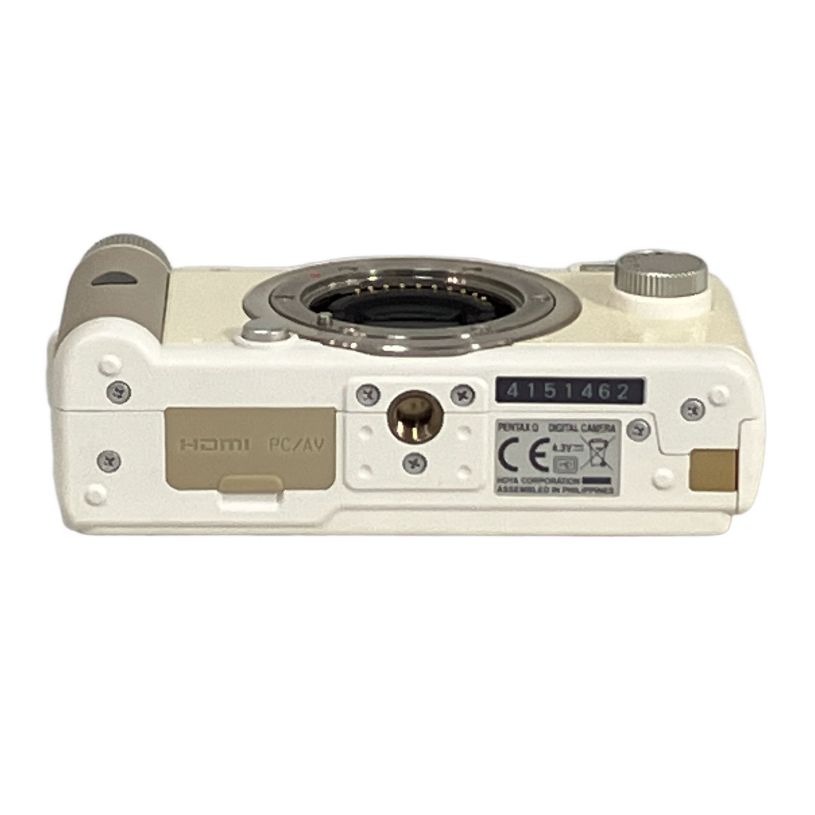 PENTAX Q ホワイトデジタルカメラ【ジャンク品】 Qシリーズ ミラーレス ペンタックス PENTAX Q ホワイト レンズキット