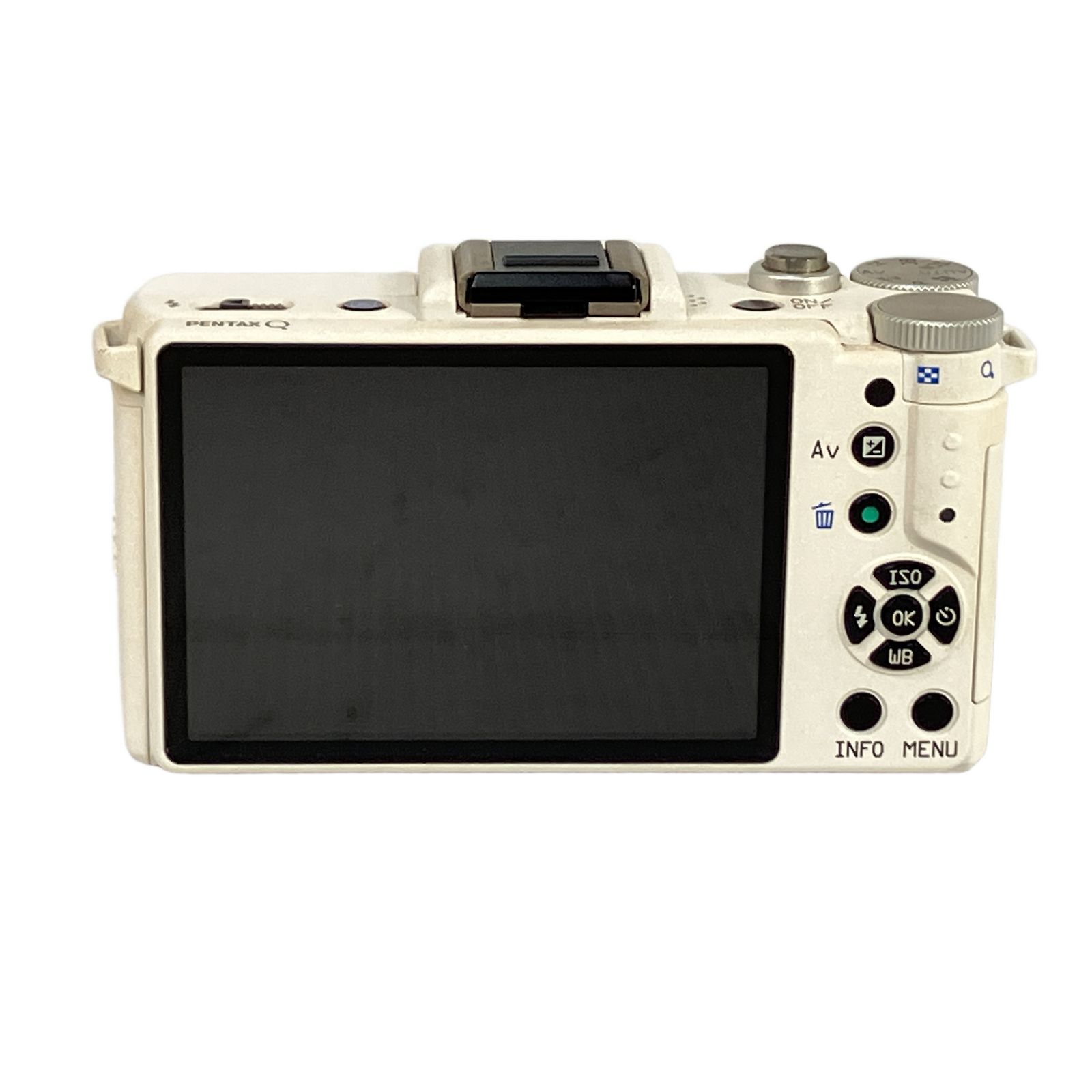 PENTAX Q ホワイトデジタルカメラ【ジャンク品】 Qシリーズ ミラーレス ペンタックス PENTAX Q ホワイト レンズキット