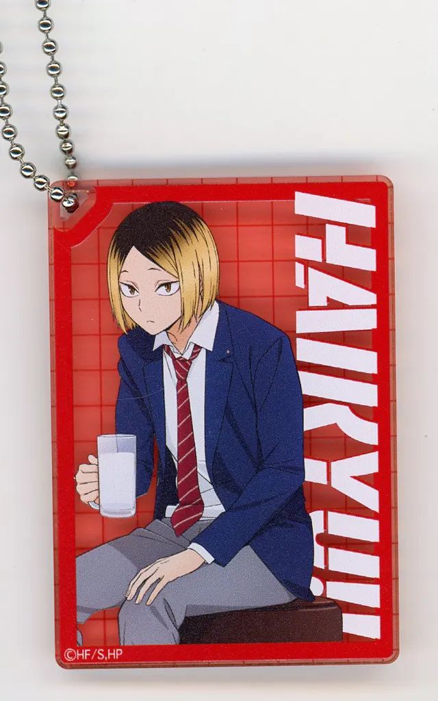 [Used] key chain lone nail polish “Haikyu!! ×Karaoke Manekineko 2026 Acrylic Key Holder”