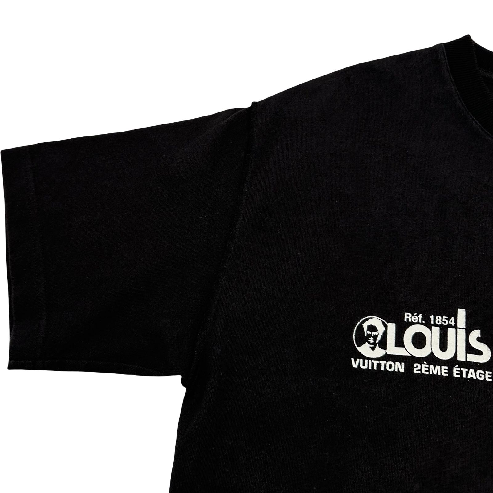 ルイ・ヴィトン LOUIS VUITTON バックフラワーロゴプリント半袖Tシャツ 