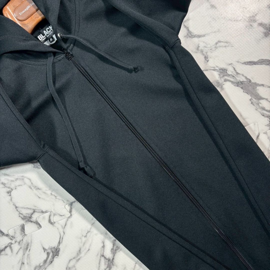 極美品/ロング丈/花柄ロゴ(S)○ブラックコムデギャルソン BLACK COMME
