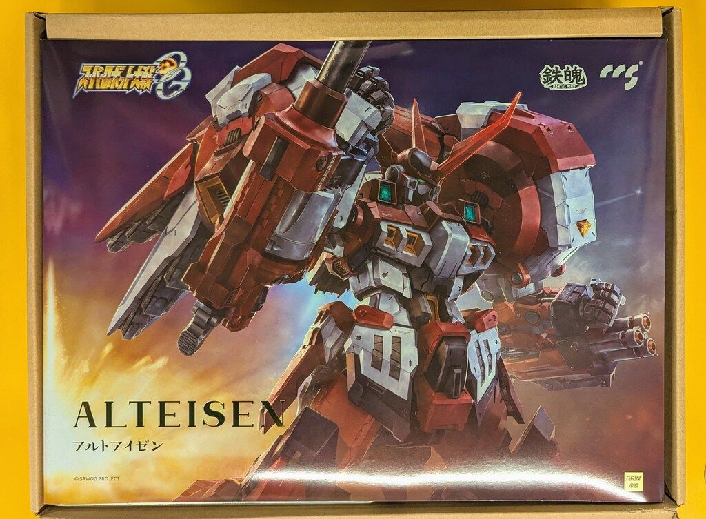 新品未開封 CCSTOYS鉄魄 アルトアイゼン 修正済み台座付き Amazon | CCSTOYS 鉄魄[MORTAL MIND]シリーズ 『スーパーロボット大戦