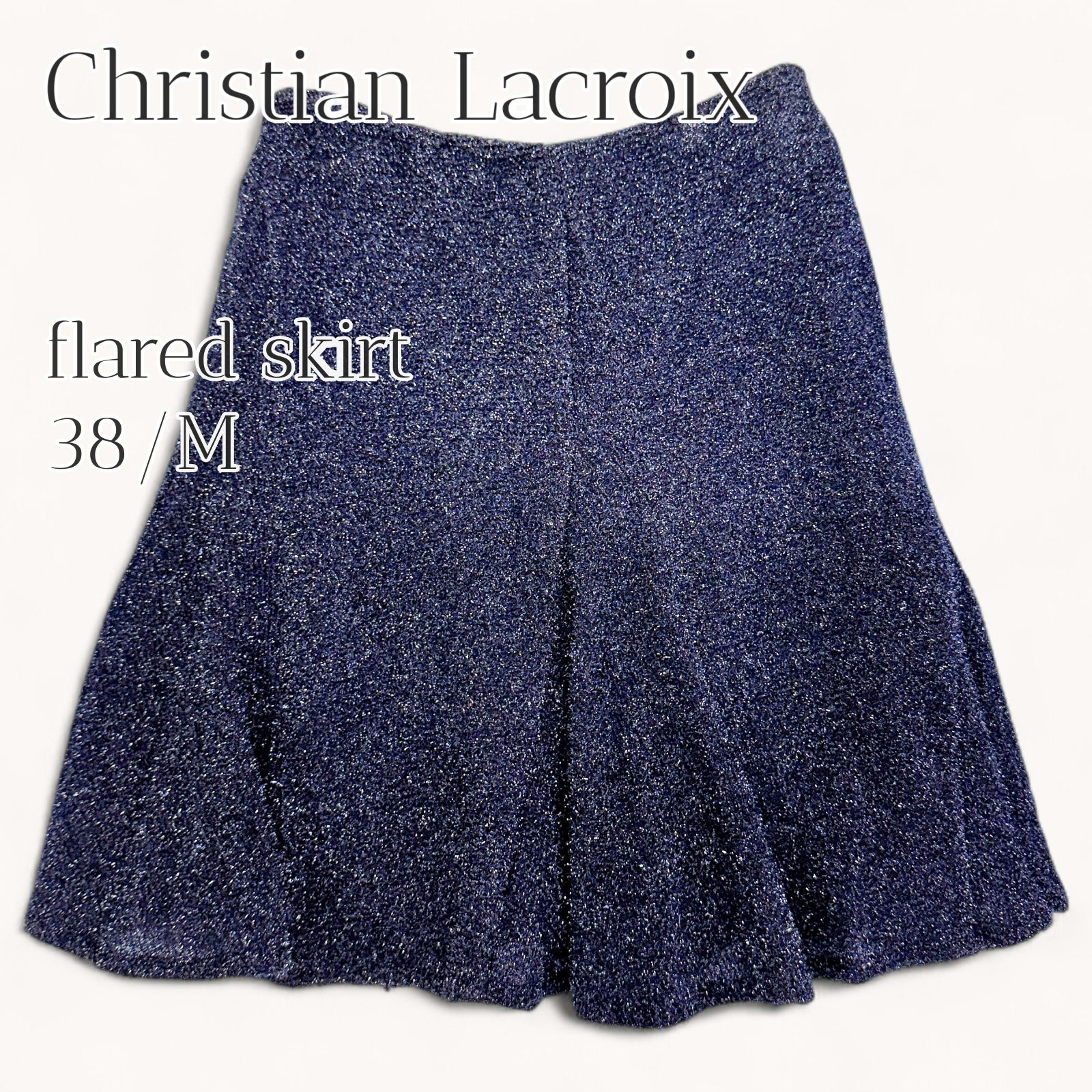 希少 Christian Lacroix クリスチャンラクロワ 38 M相当 フレア 