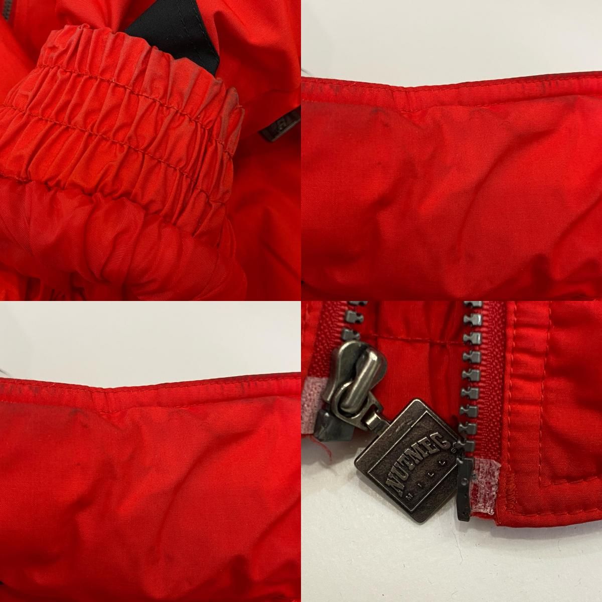 姫路東店】 中古 NUTMEG ナツメグ 中綿ジャケット CHICAGO BULLS