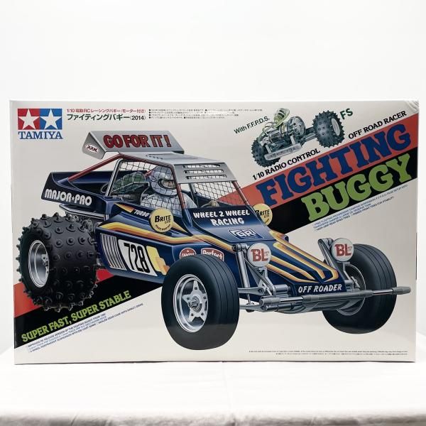 中古】開封/未組立 電動RCレーシングバギー 1/10 ファイティングバギー 