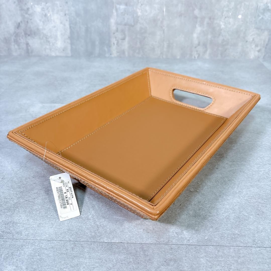 S018 FOXEY フォクシー レザートレー 本革 革トレー レザーベース