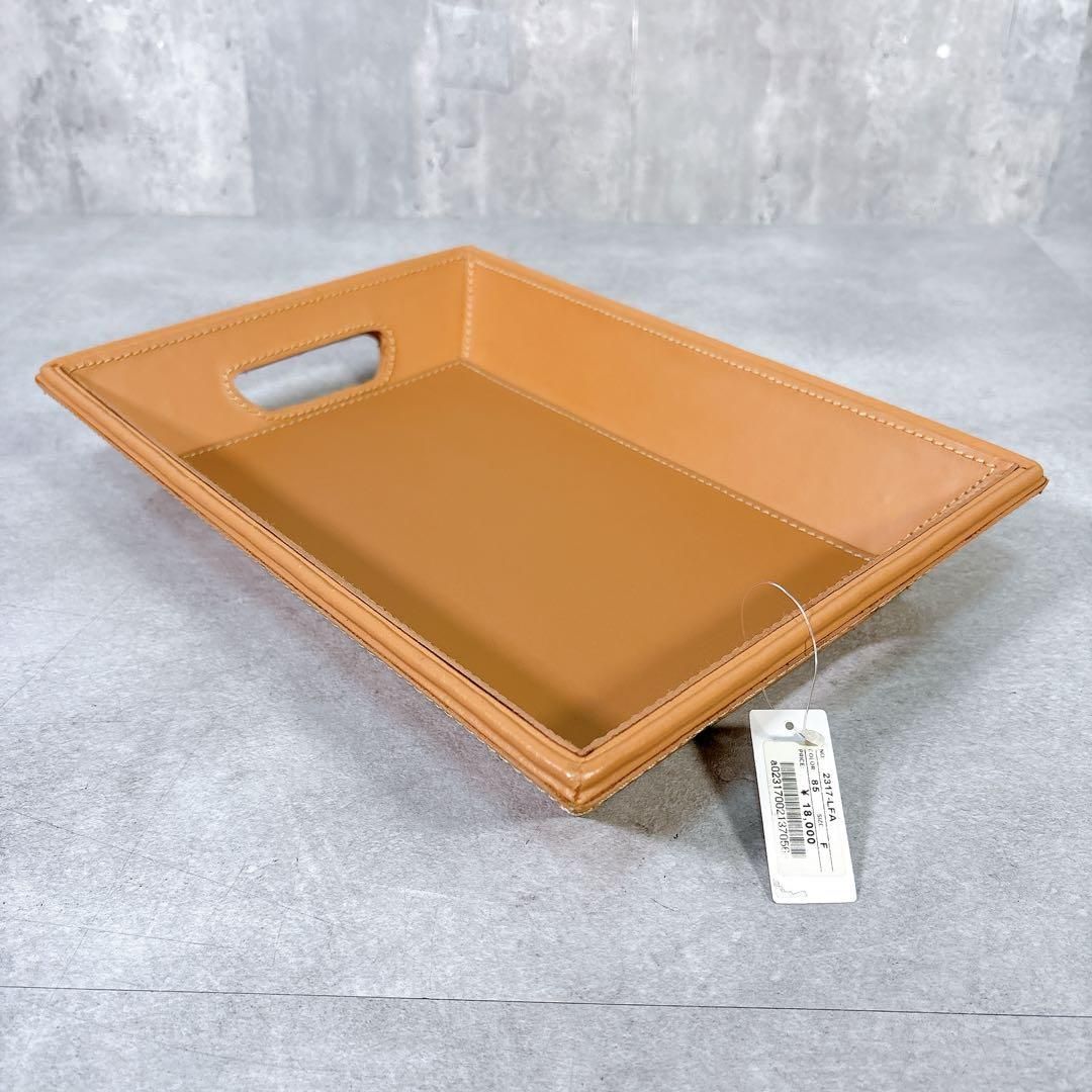 S018 FOXEY フォクシー レザートレー 本革 革トレー レザーベース