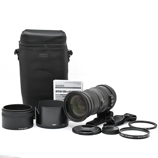 美品＞ SIGMA APO 50-500mm F4.5-6.3 DG OS HSM ニコン用｜超望遠