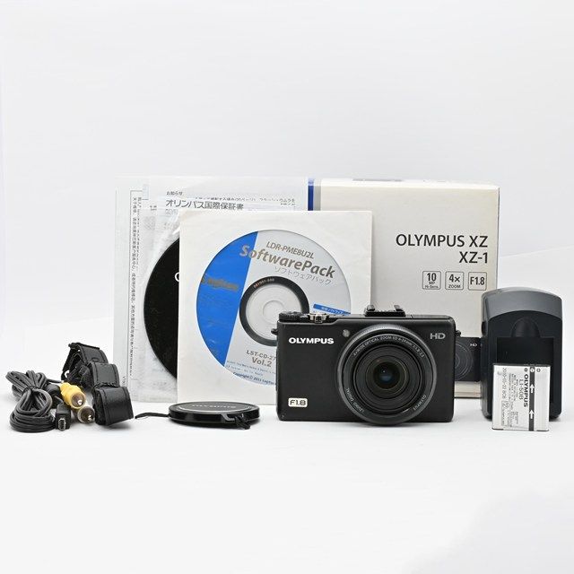 良品＞ OLYMPUS XZ-1 ブラック｜大口径F1.8レンズ搭載｜高感度CCD