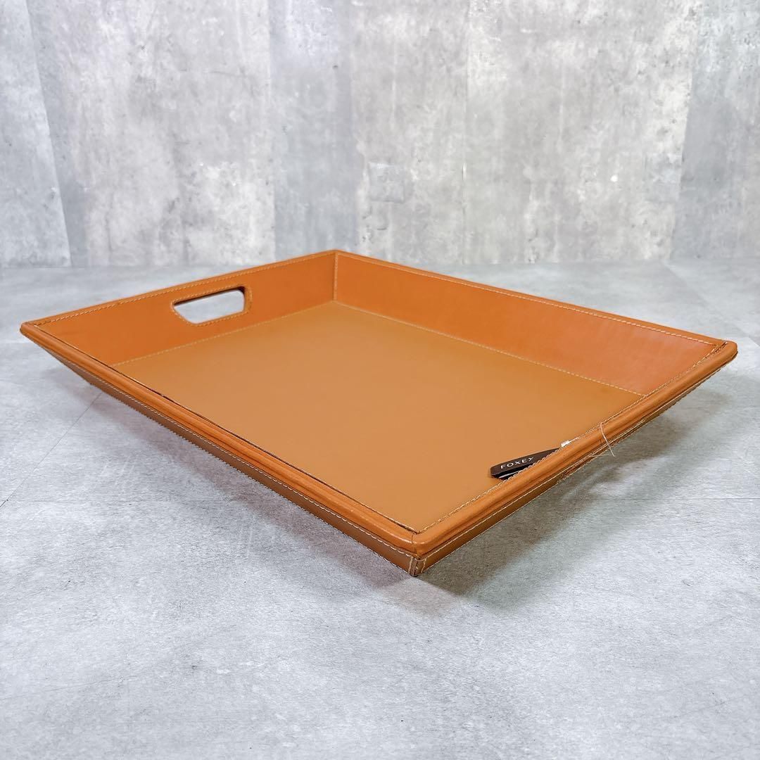 S020 FOXEY フォクシー レザートレー 本革 革トレー レザーベース S020 FOXEY フォクシー レザートレー 本革 革トレー レザーベース