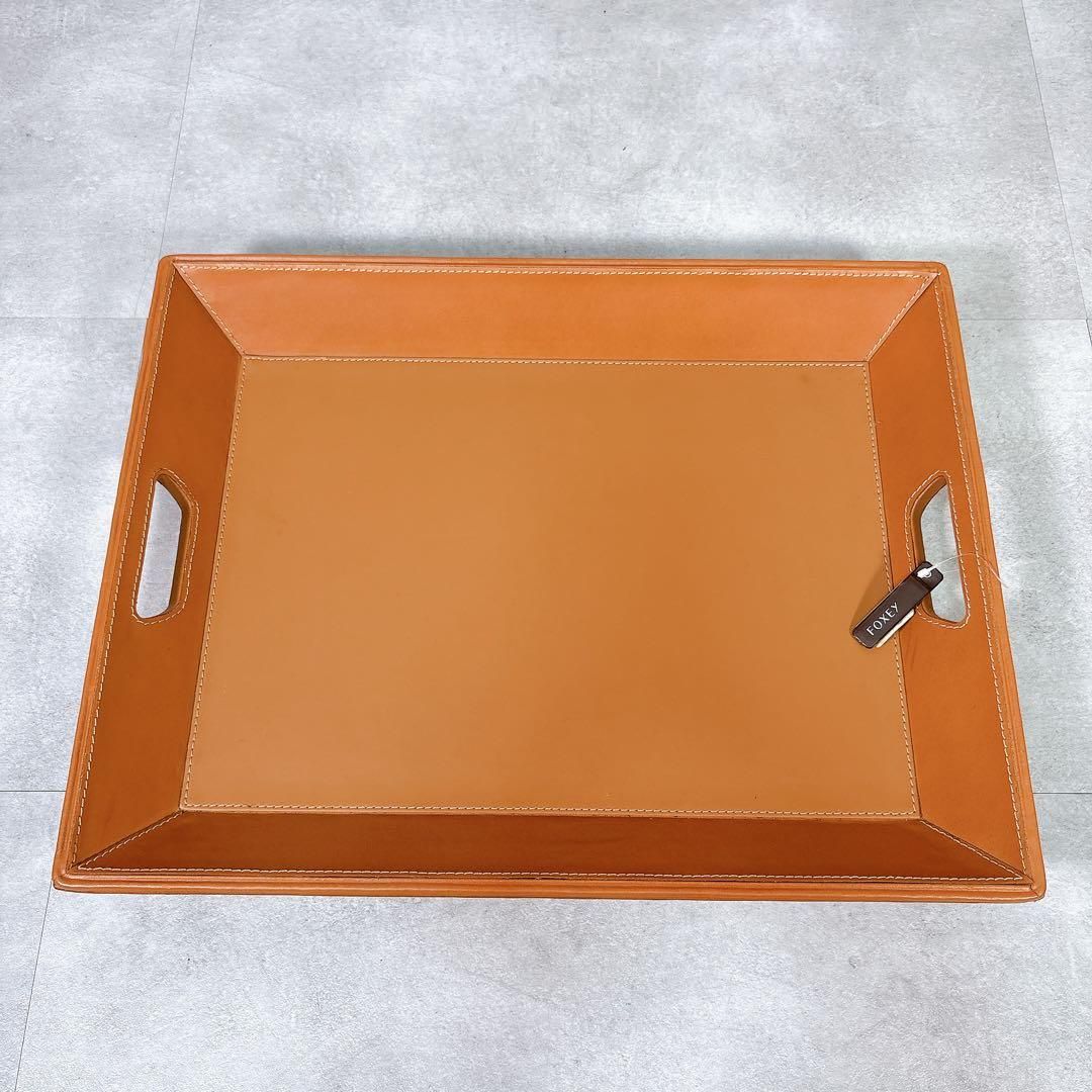 S020 FOXEY フォクシー レザートレー 本革 革トレー レザーベース S020 FOXEY フォクシー レザートレー 本革 革トレー レザーベース