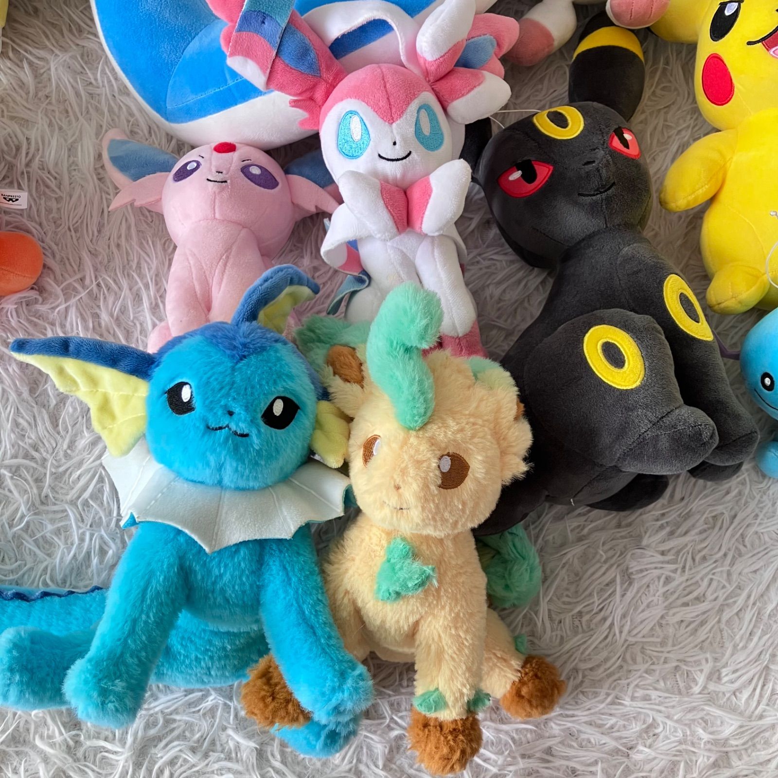 ポケモン ぬいぐるみ大量まとめ売り イーブイ進化系 くたくたたった T