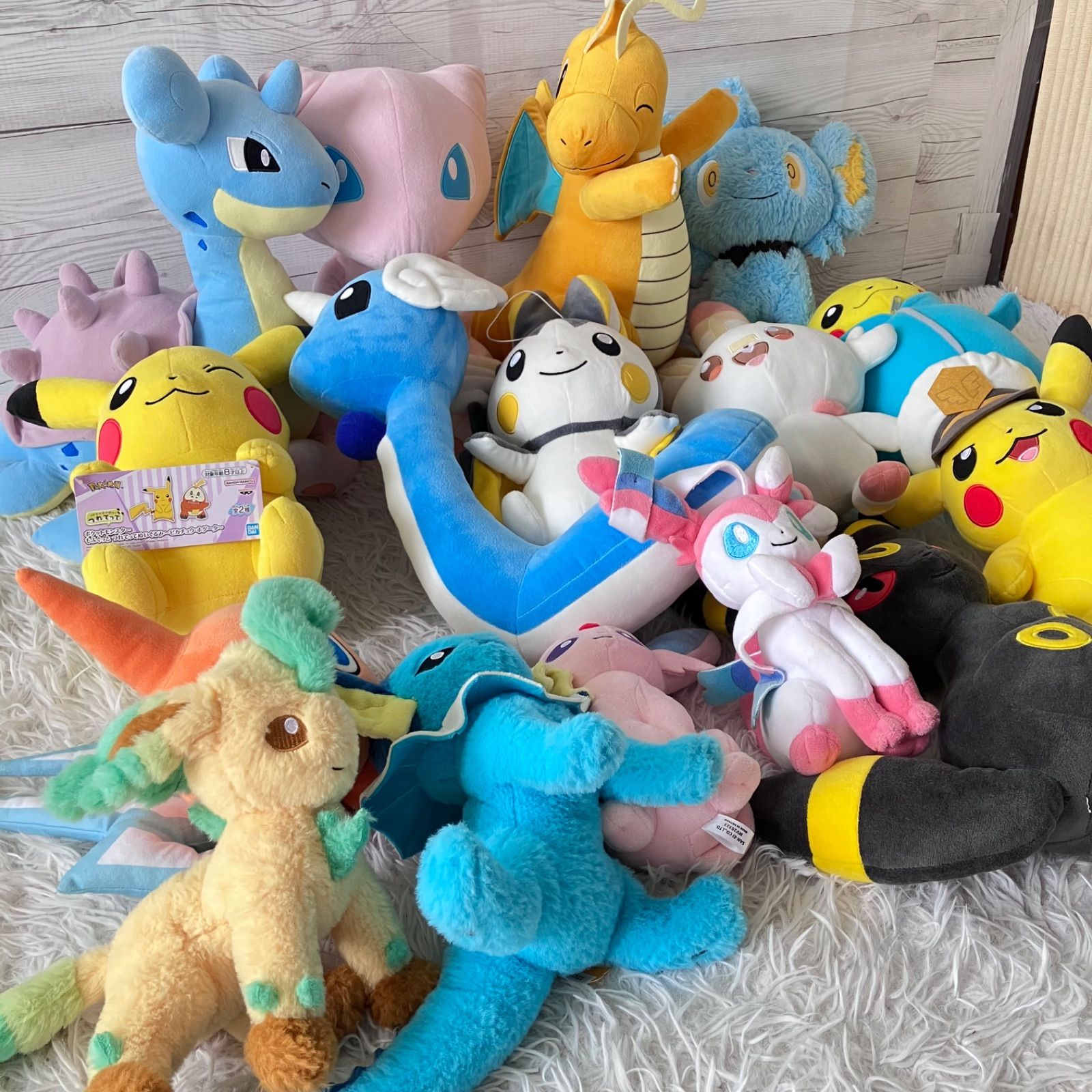 ポケモン ぬいぐるみ大量まとめ売り イーブイ進化系 くたくたたった T 