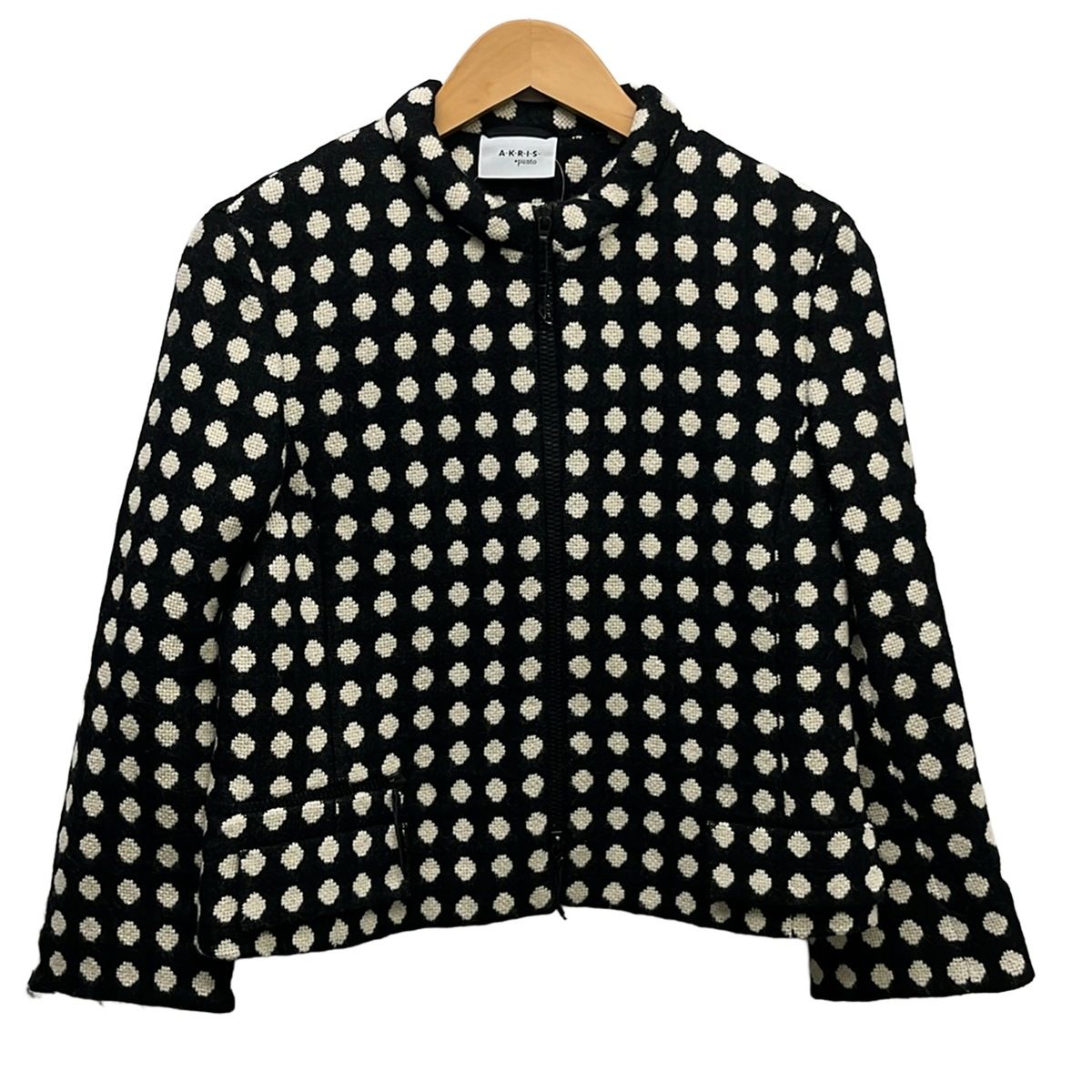 AKRIS(アクリス) ジャケット サイズF 38 レディース 黒 AKRIS(アクリス) ジャケット サイズF 38 レディース 黒