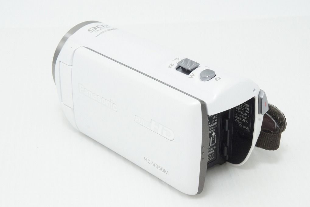 Panasonic HC-V360MS　ビデオカメラ 本体 ホワイト 付属品付 パナソニック HC-V360M-W ホワイト | ビデオカメラ