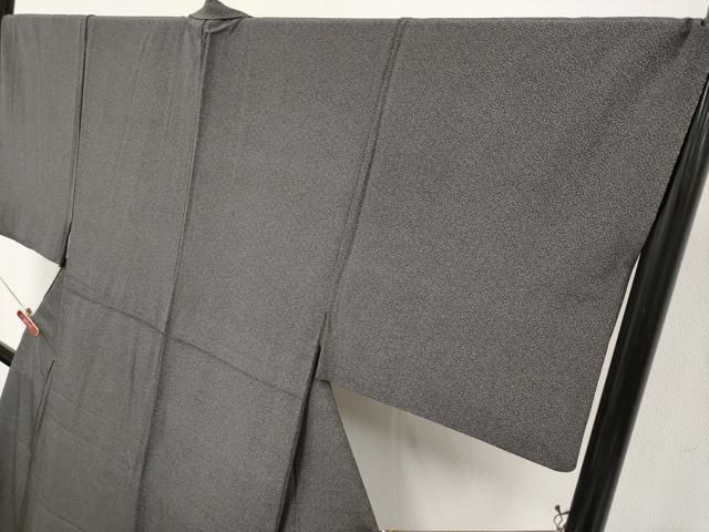 平和屋着物○極上 男性 江戸小紋 蓑亀 黒地 逸品 CYAA4899s6 - メルカリ