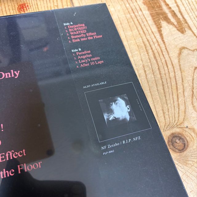NF Zessho - Bad Vibes Only (Black+Pink Splatter Vinyl) [LP] P-VINE