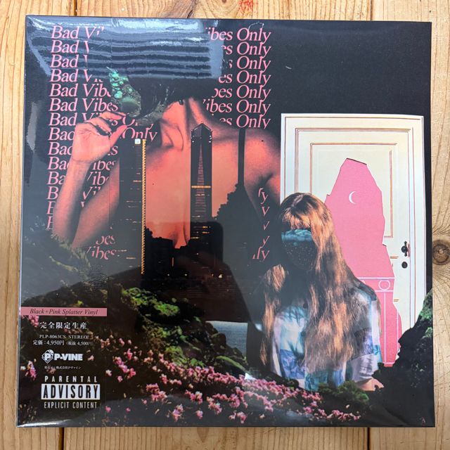 NF Zessho - Bad Vibes Only (Black+Pink Splatter Vinyl) [LP] P-VINE