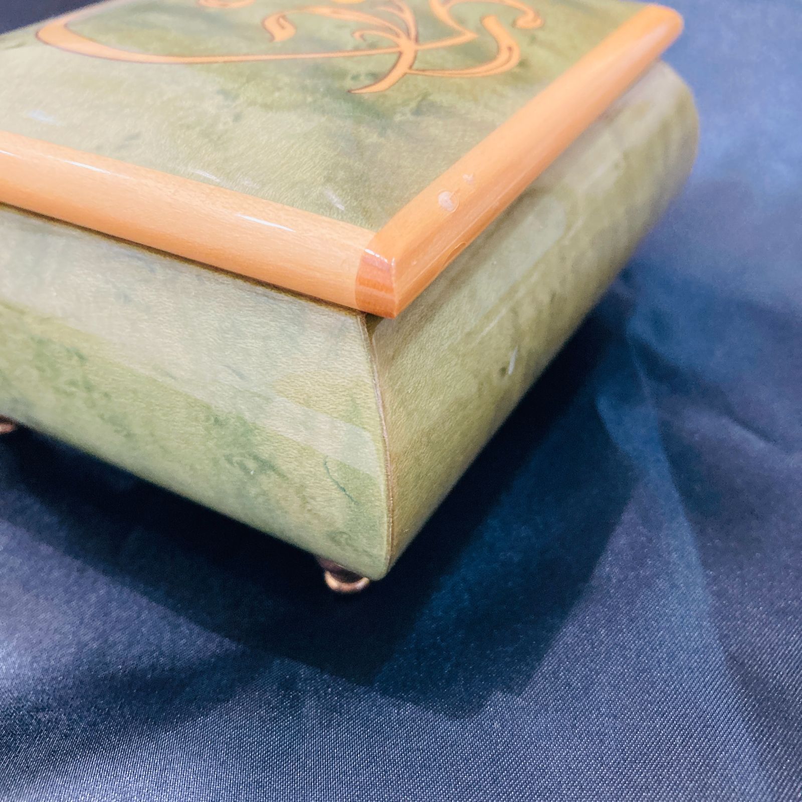 A【稼働品】REUGE リュージュ オルゴール 象嵌 J.パッヘルベル カノン
