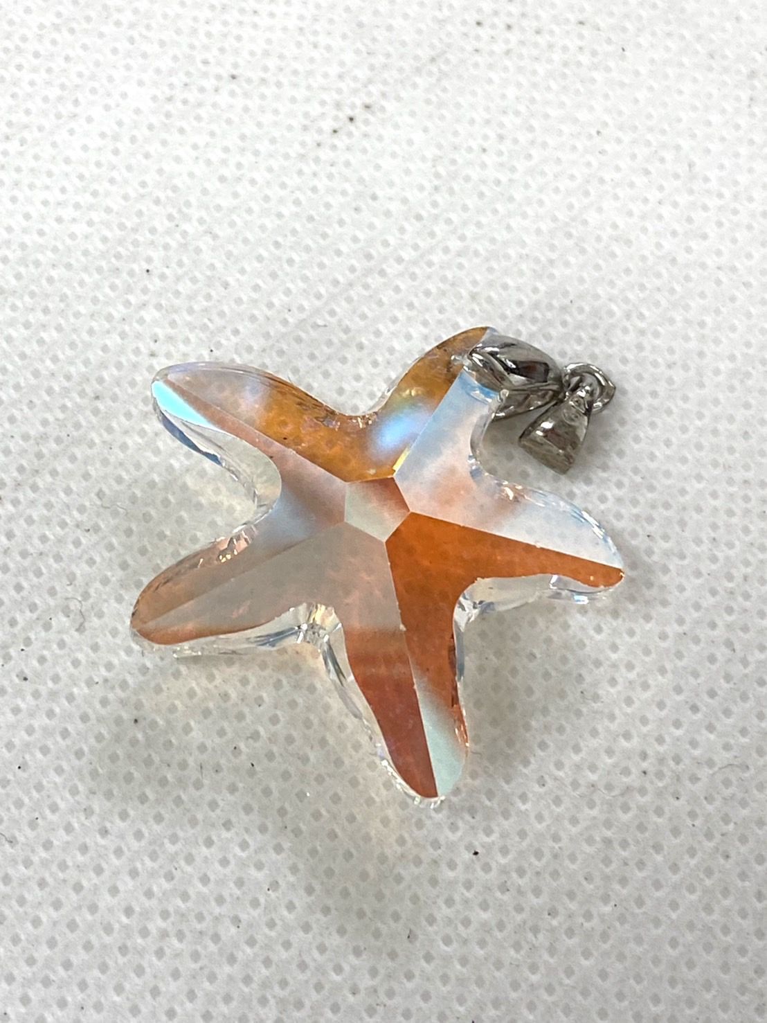 美品 スワロフスキー SWAROVSKI スターフィッシュ ヒトデ 星 