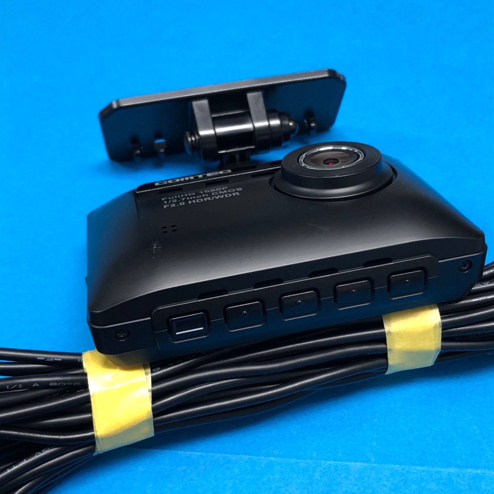 コムテック ドライブレコーダー ZDR-015 前後 2カメラ ドラレコ フルHD
