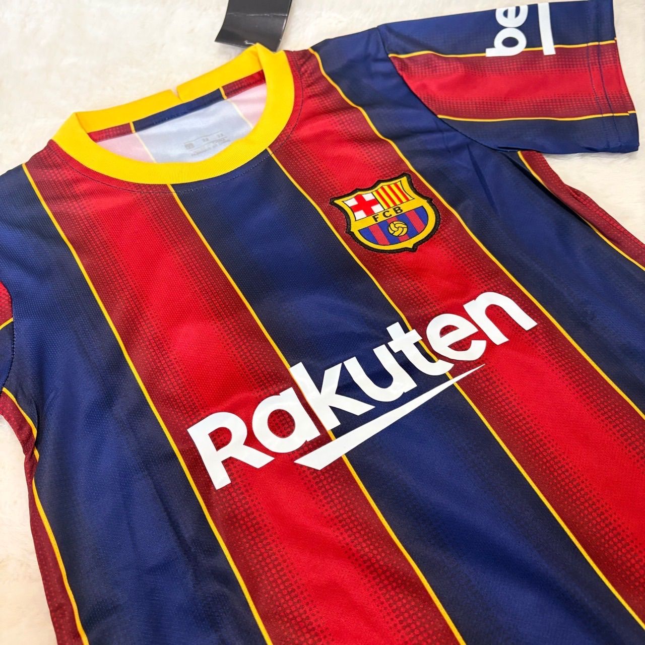メッシ バルセロナ レプリカユニフォーム 3点セット キーホルダーの