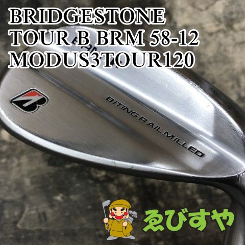 狭山□【中古】 ウェッジ ブリヂストン TOUR B BRM 58-12