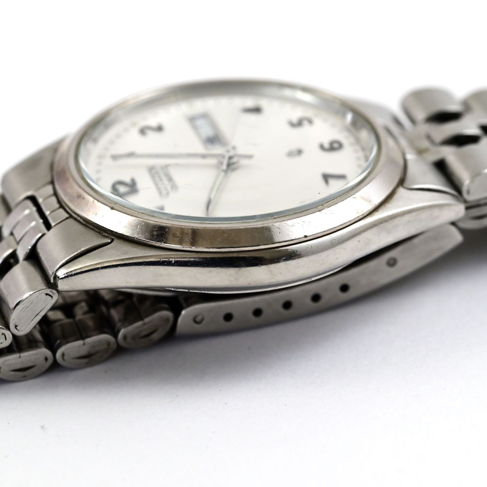 CITIZEN シチズン メンス腕時計 6100-S96389 クォーツ デイデイト Day 