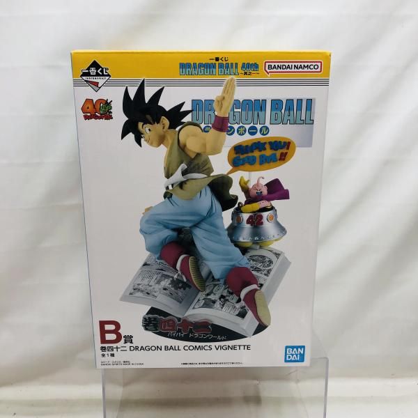【中古】開封･色移り)B賞 巻四十二 DRAGON BALL COMICS VIGNETTE ｢一番くじ DRAGON BALL 40th ～其之一～｣[22][240022207004] 中古】開封・色移り)B賞 巻四十二 DRAGON BALL COMICS VIGNETTE ｢一番
