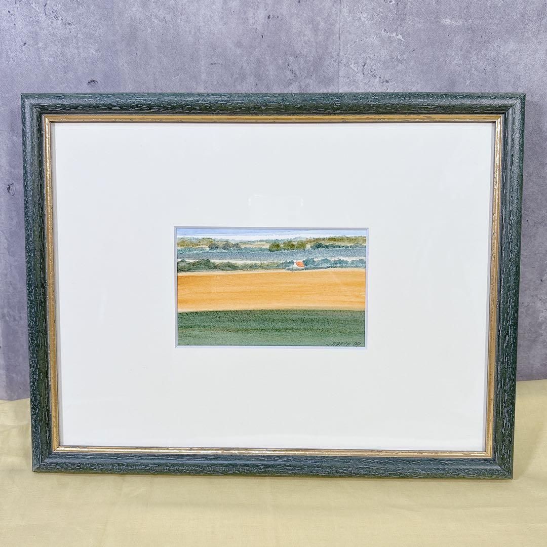 S035 Jytte Mørch ユッテ・モルク Landscape 水彩画 S037 Jytte Morch ユッテ・モルク Landscape 水彩画 - メルカリ