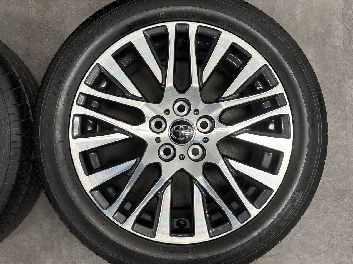 美品】トヨタ 30 ヴェルファイア SC 純正 18in 7.5J +45 PCD114.3 