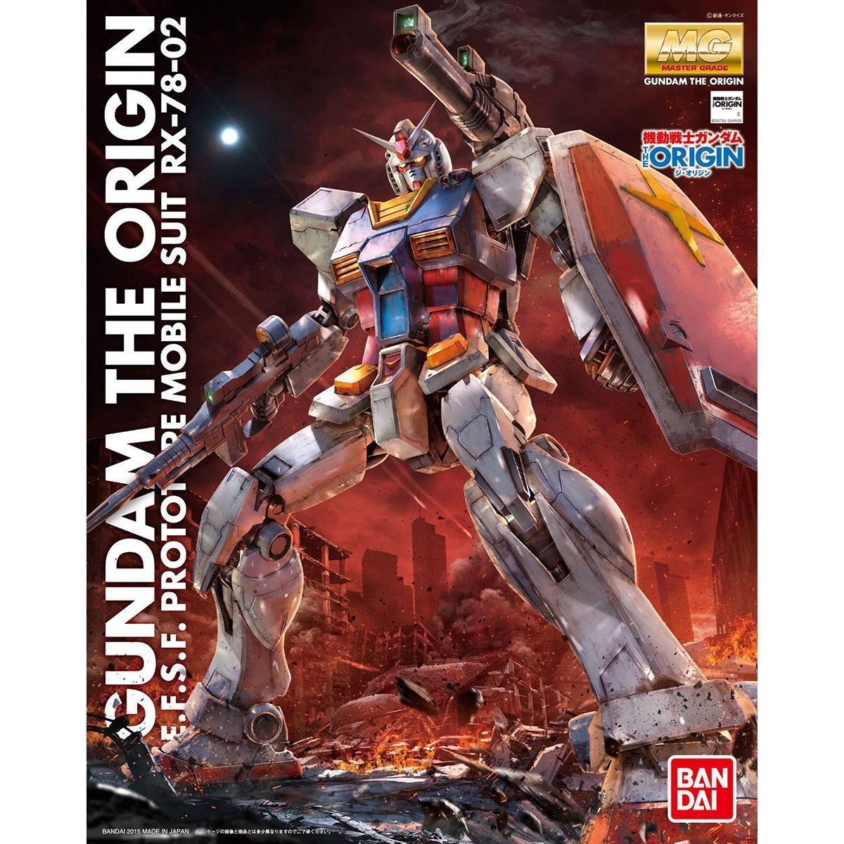 ガンプラ【ジャンク品、キズ、ほこり】 MG 1/100 RX-78-02 ガンダム