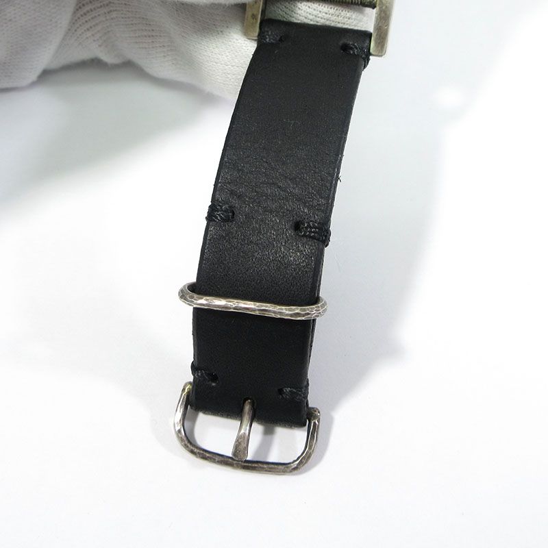三重本店】 中古 iolom | イオロム ワイヤー レザーブレスレット 