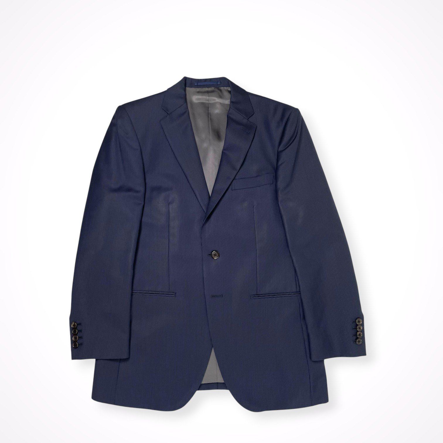 極美品 Ermenegildo Zegna スーツ TROFEO600 シルク Ermenegildo Zegna エルメネジルドゼニア / TROFEO600 ウール×シルク