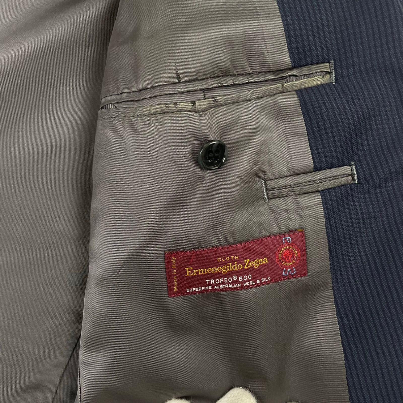 Ermenegildo Zegna エルメネジルドゼニア / TROFEO600 ウール×シルク