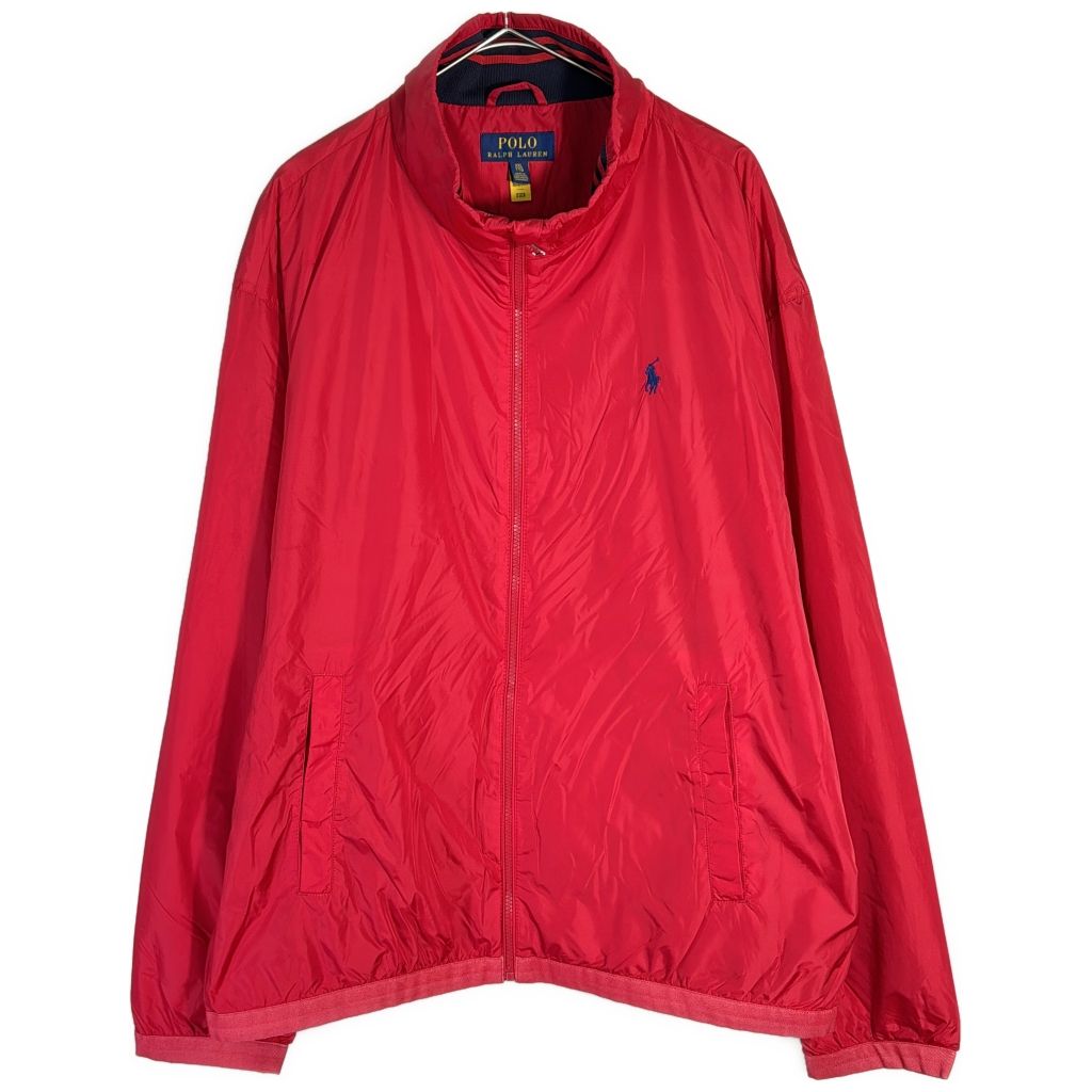 Polo by Ralph Lauren レッド ジャンパー Mサイズ POLO RALPH LAUREN（ナイロンジャケット ・ レッド/赤色系）のフリマ