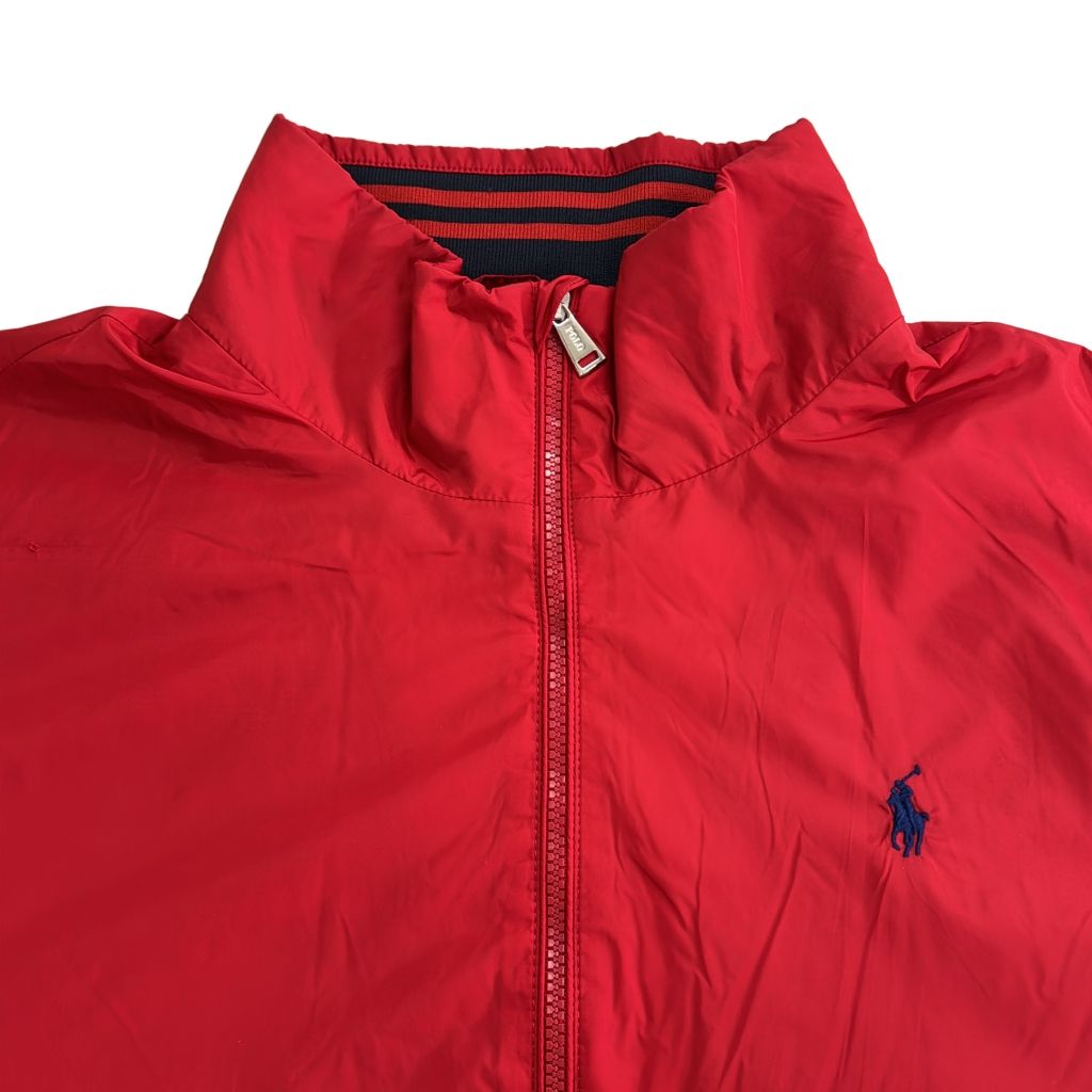 Polo by Ralph Lauren レッド ジャンパー Mサイズ POLO RALPH LAUREN（ナイロンジャケット ・ レッド/赤色系）のフリマ
