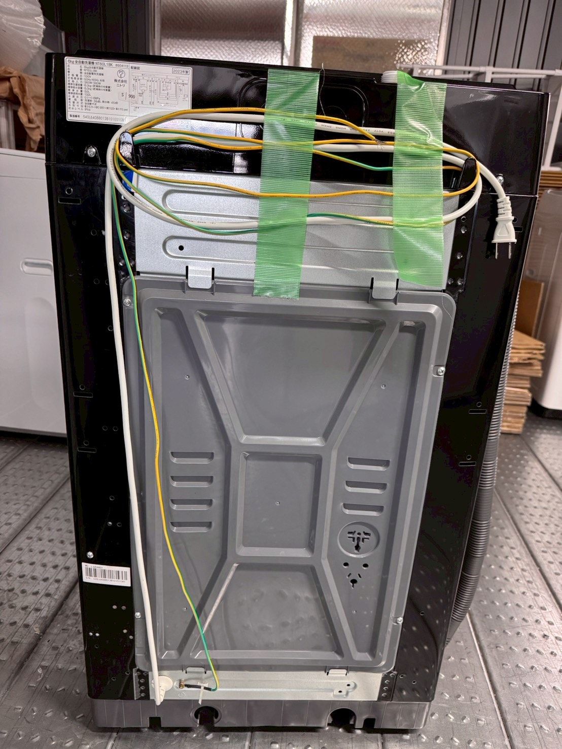 大阪送料無料☆3か月保障付き☆洗濯機☆ニトリ☆6kg☆2023年☆NT60L1BK