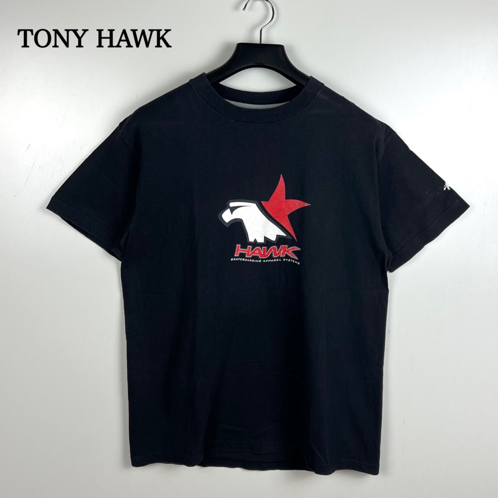 TONY HAWK 00s USA vintage LOGO Tee M トニーホーク プリントTシャツ