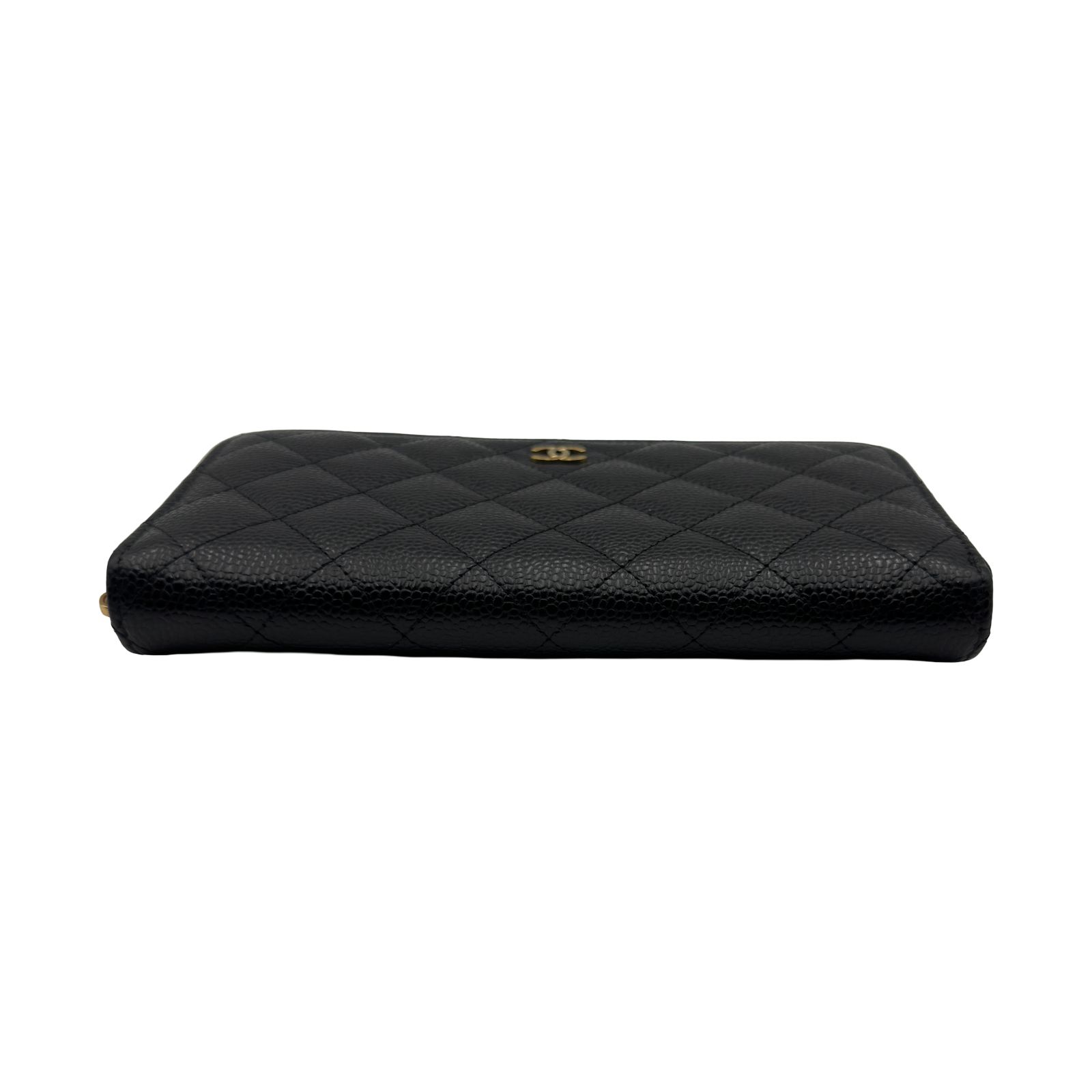 シャネル CHANEL クラシックロングジップウォレット AP0242 ブラック 