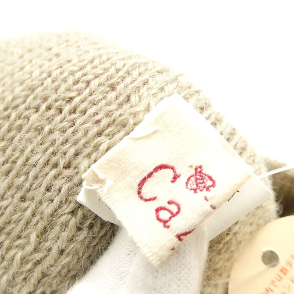 未使用 CA4LA カシラ イヤマフ付きニット帽 アクリル他 イヤーマフ