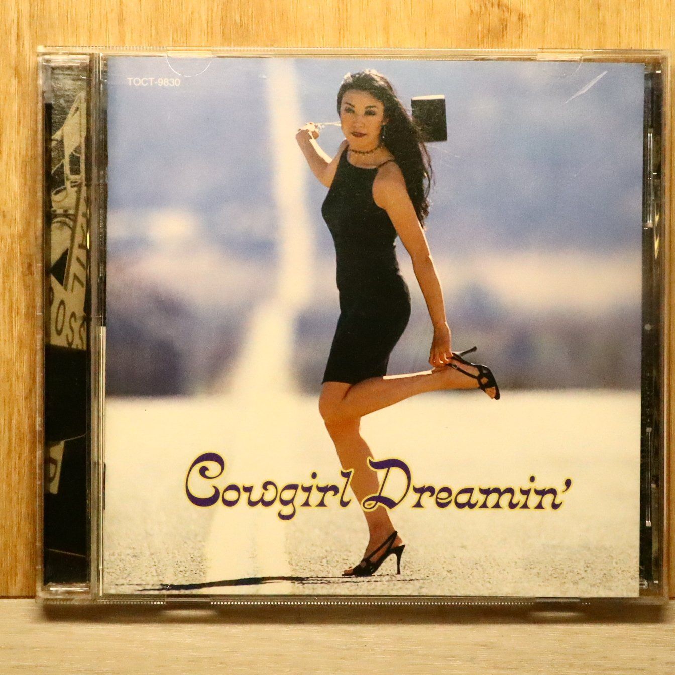 松任谷由実／Cowgirl Dreamin' 新品店頭告知ポスター両面刷り当時物 松任谷由実／Cowgirl Dreamin' 新品店頭告知ポスター両面刷り当時物